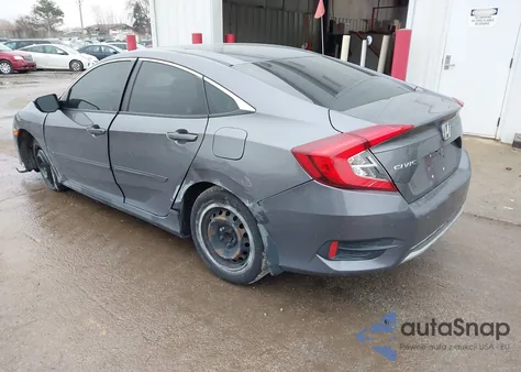 2019 Honda Civic Lx z USA, uszkodzony, nr VIN 19XFC2F68KE013064